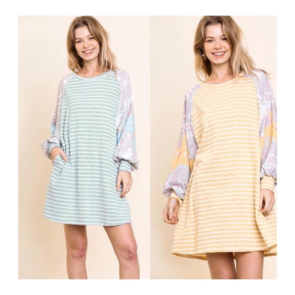 Green Umgee Midi Dress